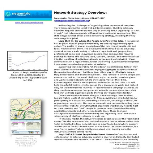 Network Strategy Overview