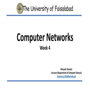 Computer Networks Unit Computer Networks Unit | PPT