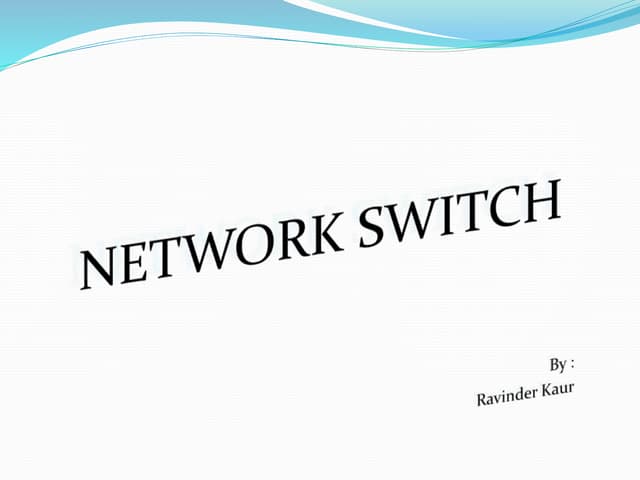 Network switch