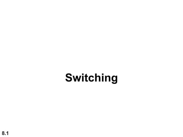 Network switching