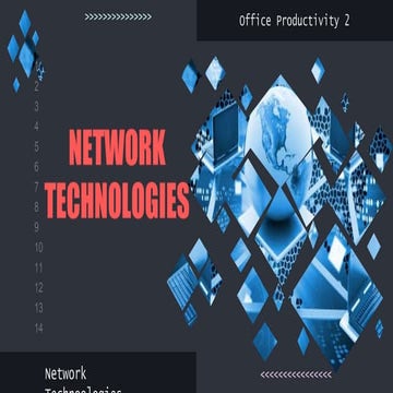 Network Technologies | PPTX | Internet | Computing