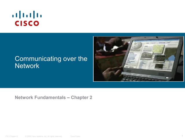 Network Fundamentals – Chapter 2