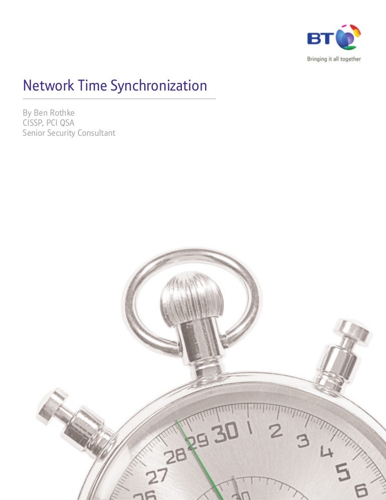 Network Time Synchronization