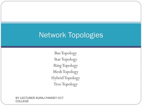 Network topology | PPT