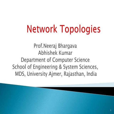 Network topologies(chetan)