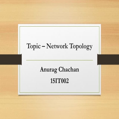 Network Topology used in computer network.pptx