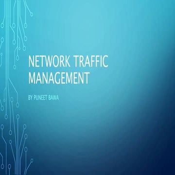 Basics of Network Traffic Management