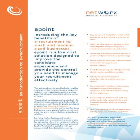 Networx Apoint E