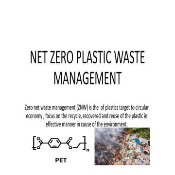 NET ZERO PLASTIC WASTE MANAGEMENT .pptx