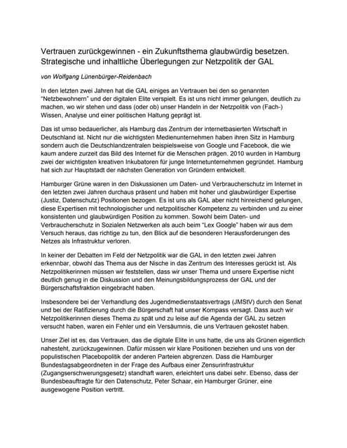 Netzpolitik GAL 2011