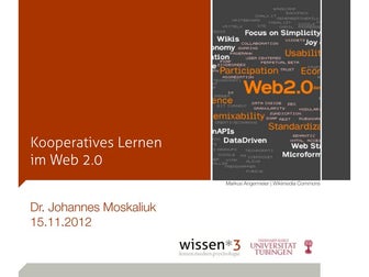 Kooperative Lernen im Web 2.0