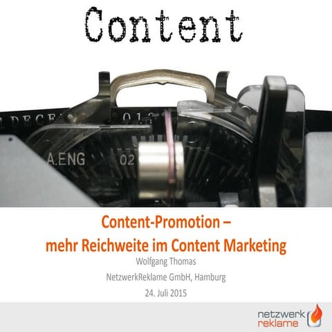 Erfolg im Content Marketing durch Content Promotion