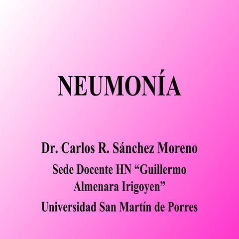 Neumonía