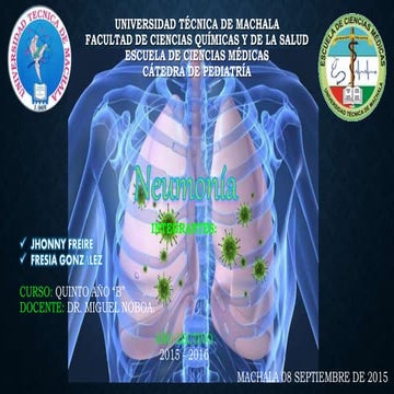 Neumonía en pediatría - Pediatría de Nelson