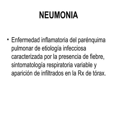 Neumonia