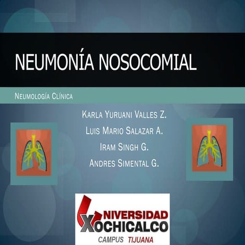 NEUMONIA NOSOCOMIAL