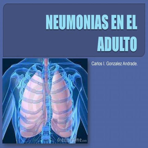 Neumonias en el adulto