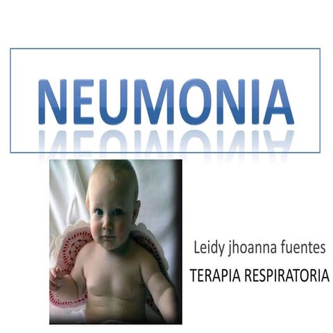 Neumonia pediatria