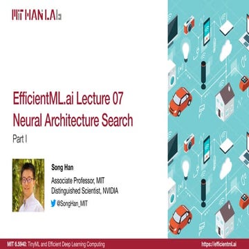 EfficientML.ai Lecture Neural Architecture Search