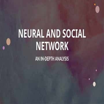 NEURAL AND SOCIAL NETWORK POWERPOINT PRESENTATION.pptx