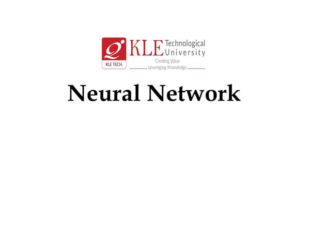 Neural Network in Depth presentation  ,which provides in depth knowledge on n...