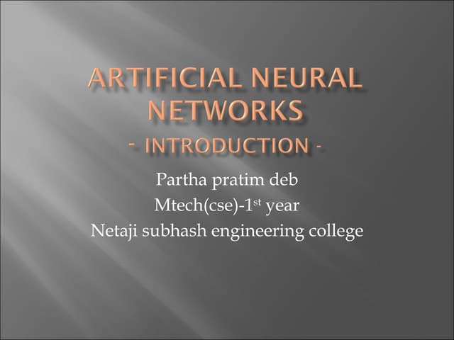 Neural network and mlp
