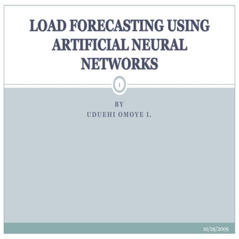 Neural Network Presentation | PPTX