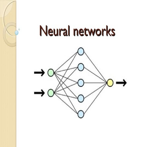 Neural networks | PPT