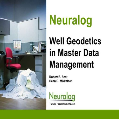 Neuralog Well Geodetics