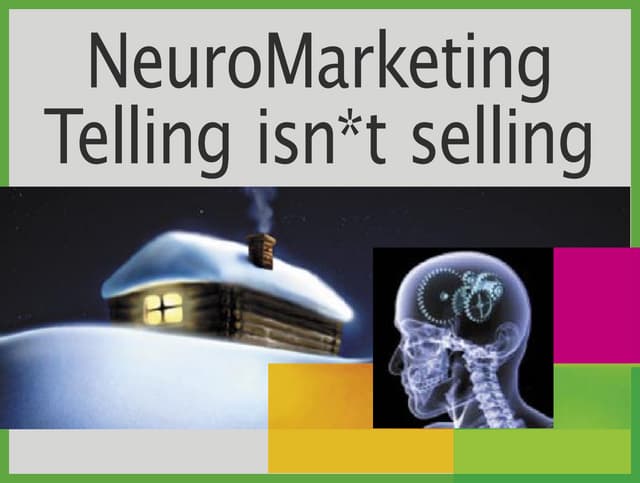 Neuro Marketing - The right brain & brand. 