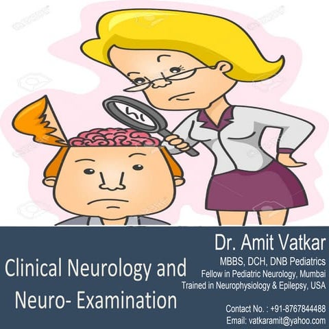 Neuro examination, pediatric neurologist, dr. amit vatkar