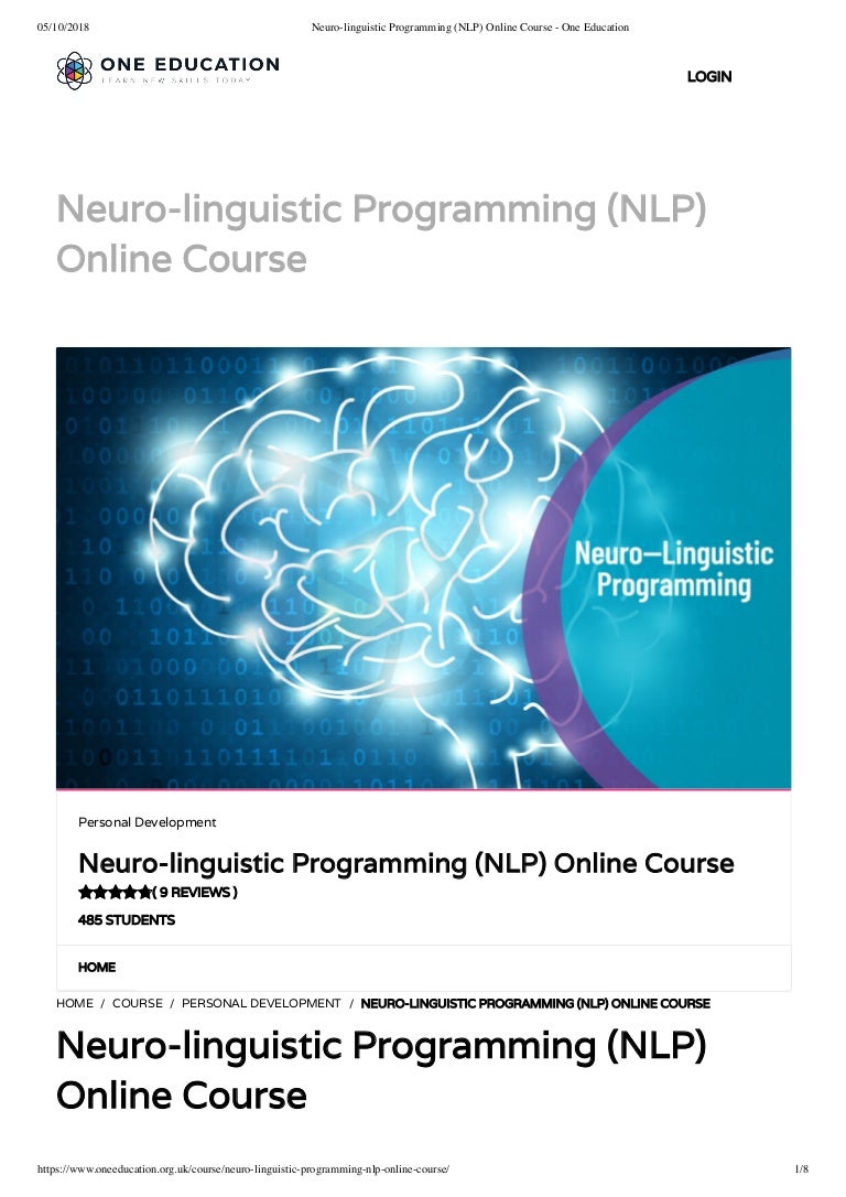 nlp course