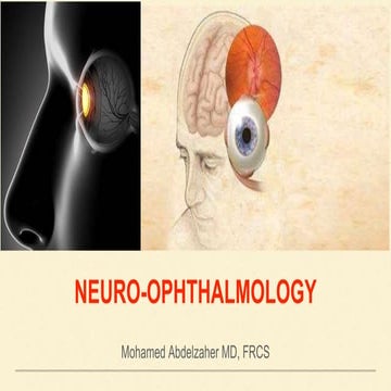 Neuro opthalmology