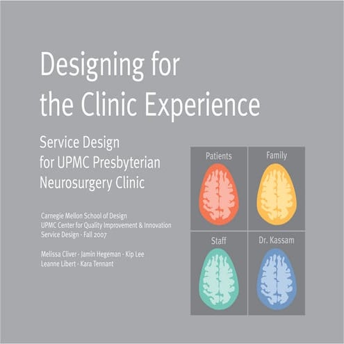 UPMC Neuro Clinic Service Design