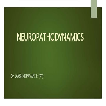 Neurodynamics
