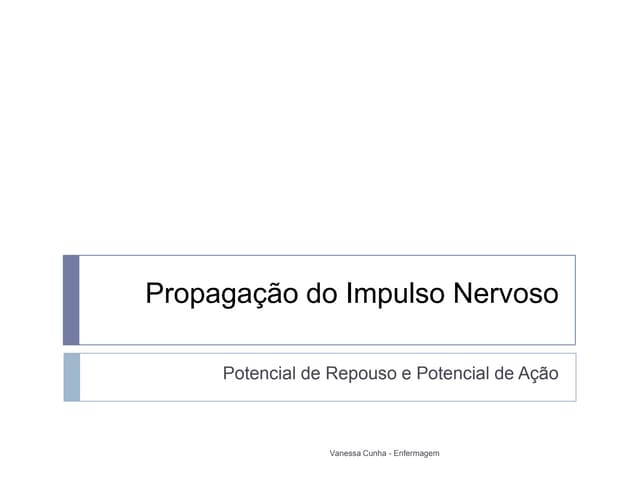 Neurofisiologia: potencial de repou...