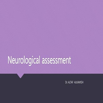 Approach to patient with altered sensorium | PPTX