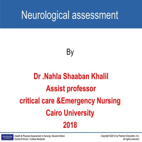 Neurological assessment | PPT