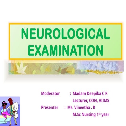 neurological exam full assessment presentation