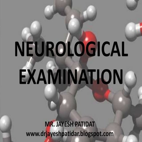 Neurological examination