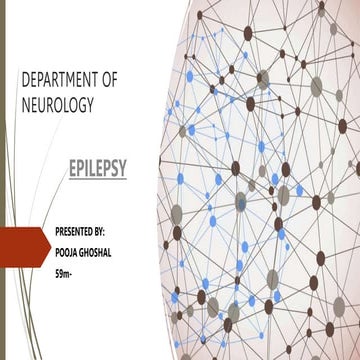 CASE PRESENTATION ON EPILEPSY.pptx epilepsy is a disorder | PPTX