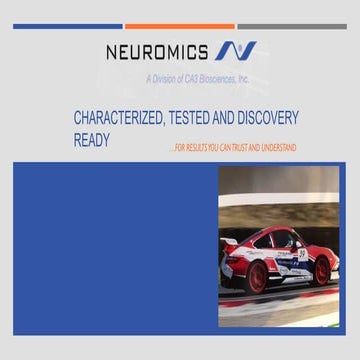 Neuromics base presentation 2020 with Virus Transport Media | PDF