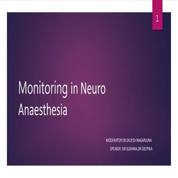 Neuromonitoring