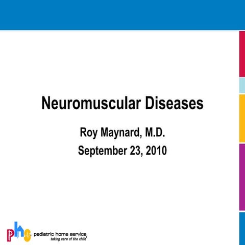 Neuromuscular Diseases