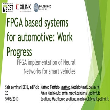 Neurons On Wheels - Implementation