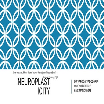Neuroplasticity