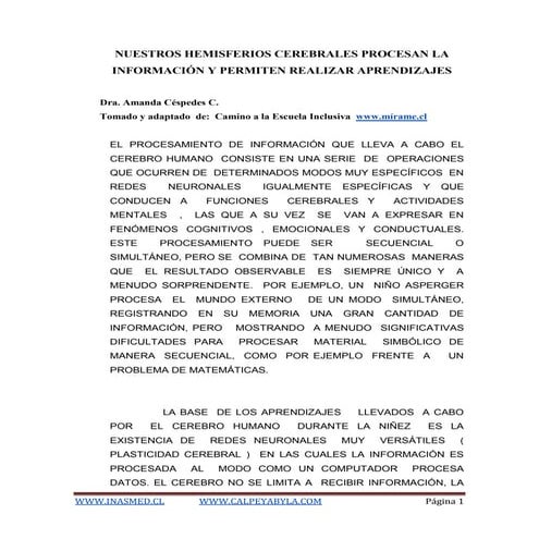 Neuropsicología del desarrollo psicolingüístico...