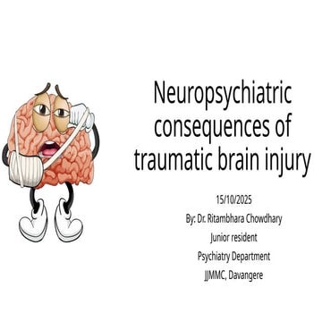 Traumatic Brain Injury (TBI) | PPTX