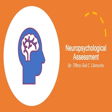Neuropsycological Assessment  psychology