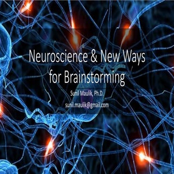 Neuroscience and Brainstorming